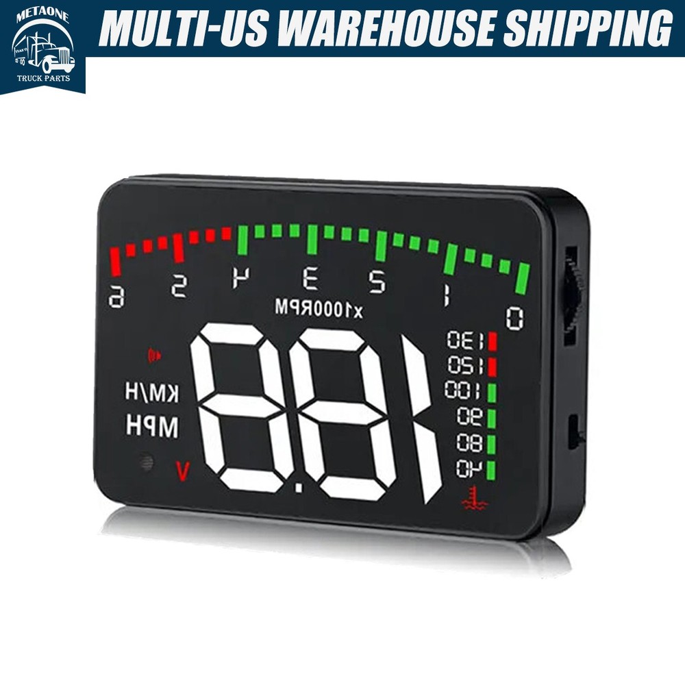 HUD Display Head-Up Display Car-Styling Overspeed Warning Windshield Projector