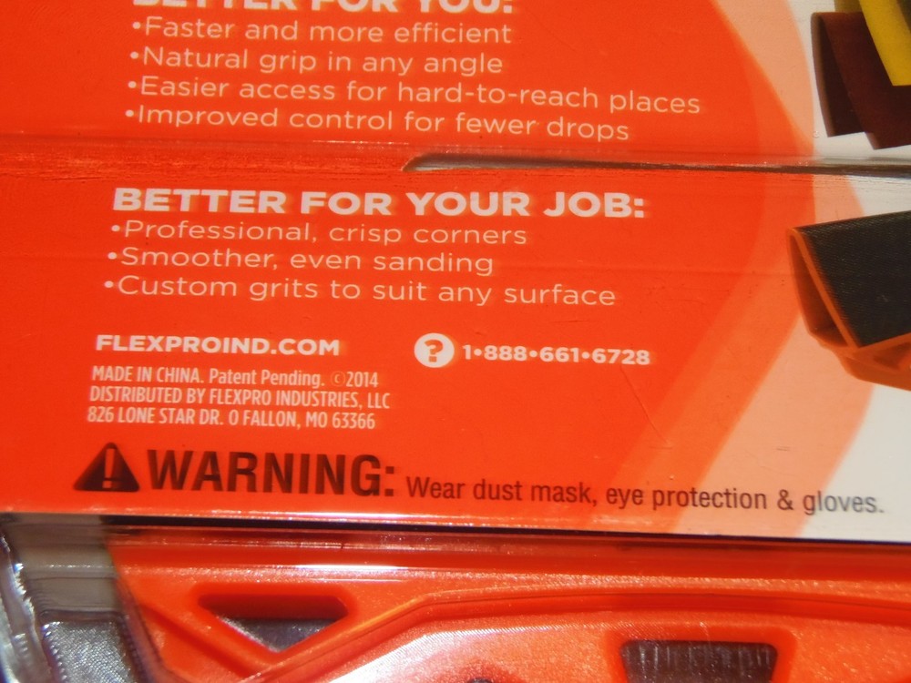 FlexPro Ultimate Hand Sander 3 sanding sheets (2-FD-66)
