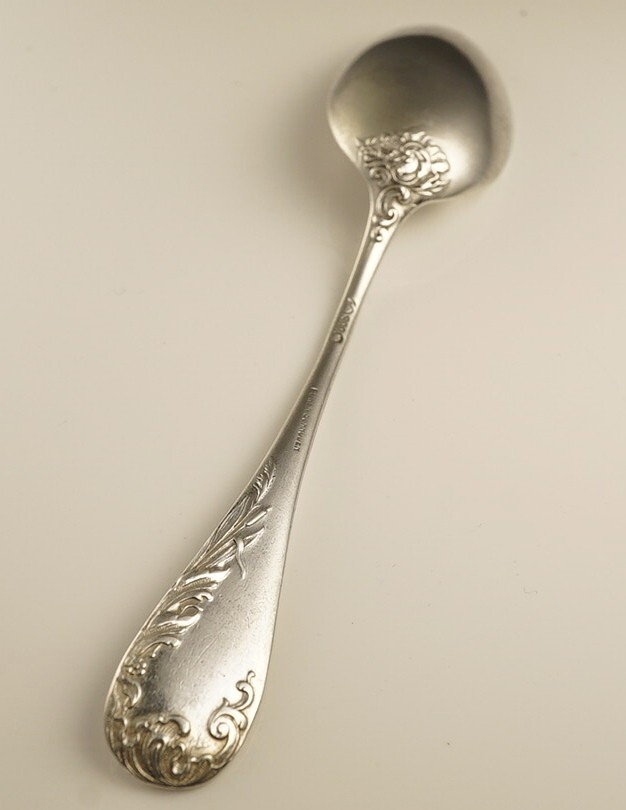Silver Spoon Stamped 800 FORK AND SPOON SET
