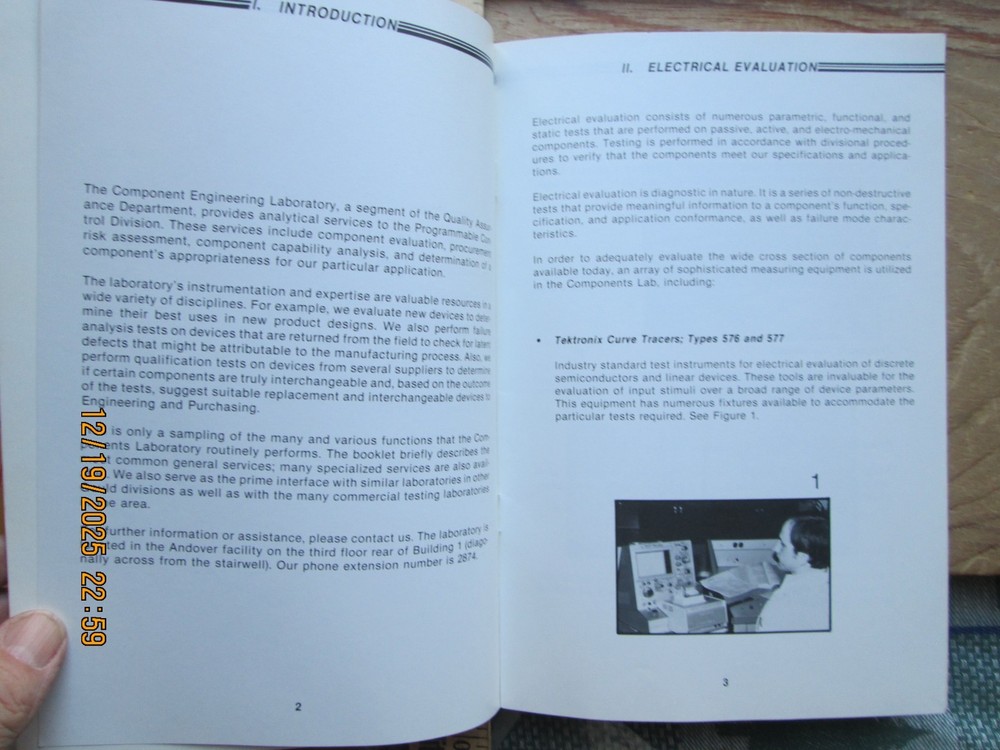 COMPONENT engineering LABORATORY - GOULD electronics booklet