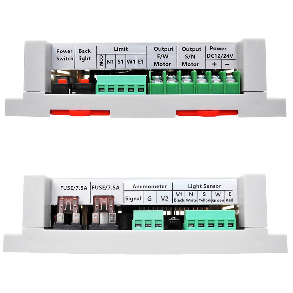 LCD Single/Dual Axis Solar Tracker Controller for PV Solar Panel Track System IG