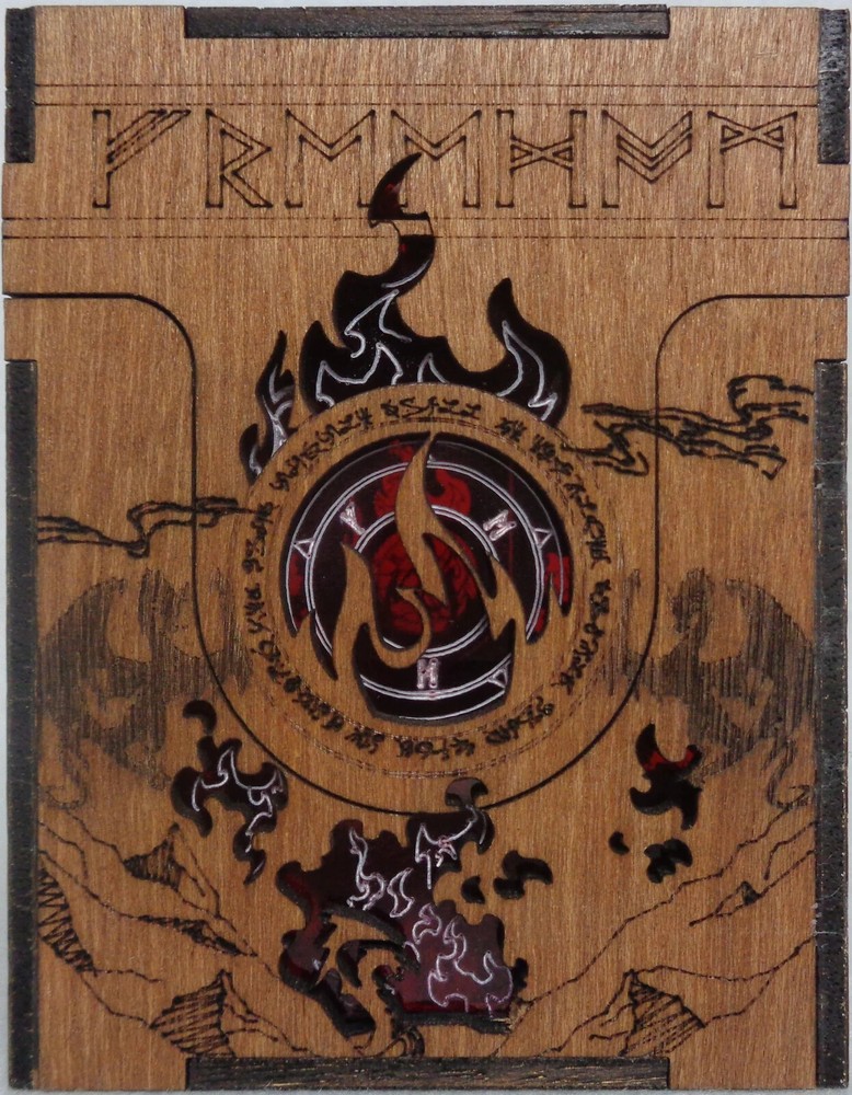 MTG Commander Deck Box XL RED Magic the Gathering