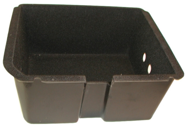 STORAGE COMPARTMENT TRAY-REAR-RIGHT SIDE-PLASTIC NON FLOCKED-68-E79 (#E23918) !