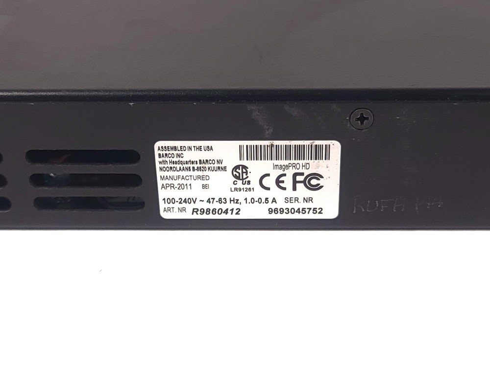 Barco R9860412 ImagePro HD Multi-Format Processor(C2023-8)