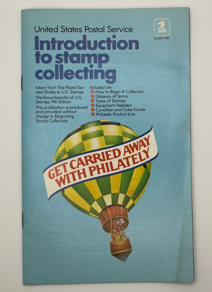 1983 Introduction to Stamp Collecting US Postal Service Booklet