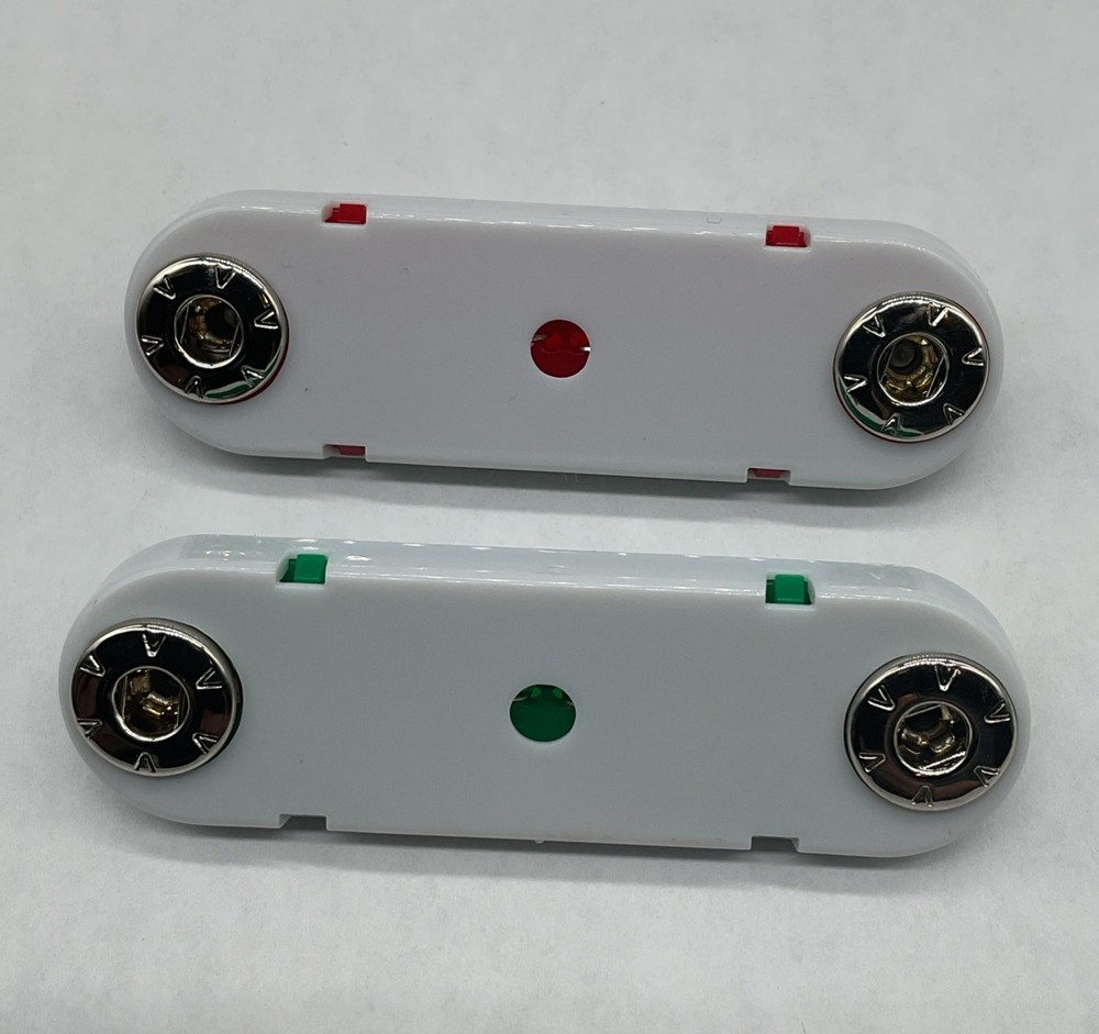 SNAP CIRCUITS Elenco Replacement (D1 D2) Red Green Lights 2pcs ONLY