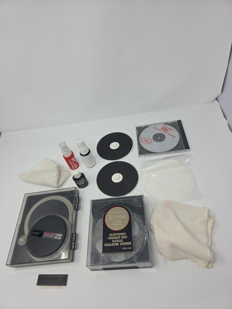 Discwasher CD Cleaning Kit & Supplies