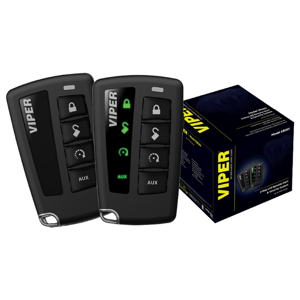 VIPER 5808V 2-Way Security & Remote Start System w/ LED Confirmation Lights