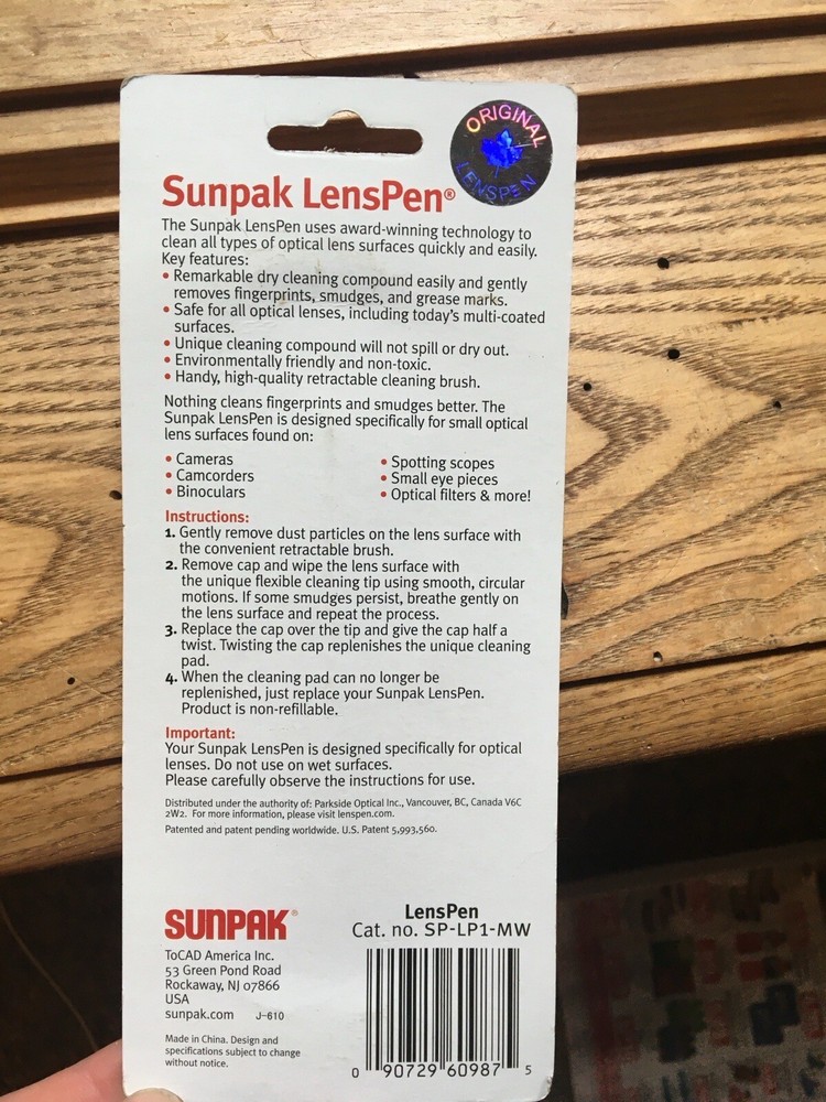 Sunpak LensPen Camera Lens Cleaner