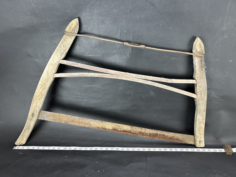 Antique Cross Cut Bow Saw 36"