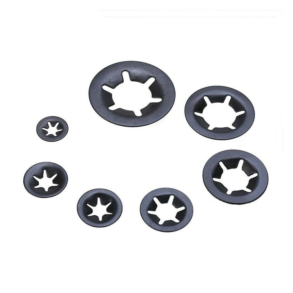 Star Nut Star lock Push-on Locking Washers Clips Fastener US 340Pcs