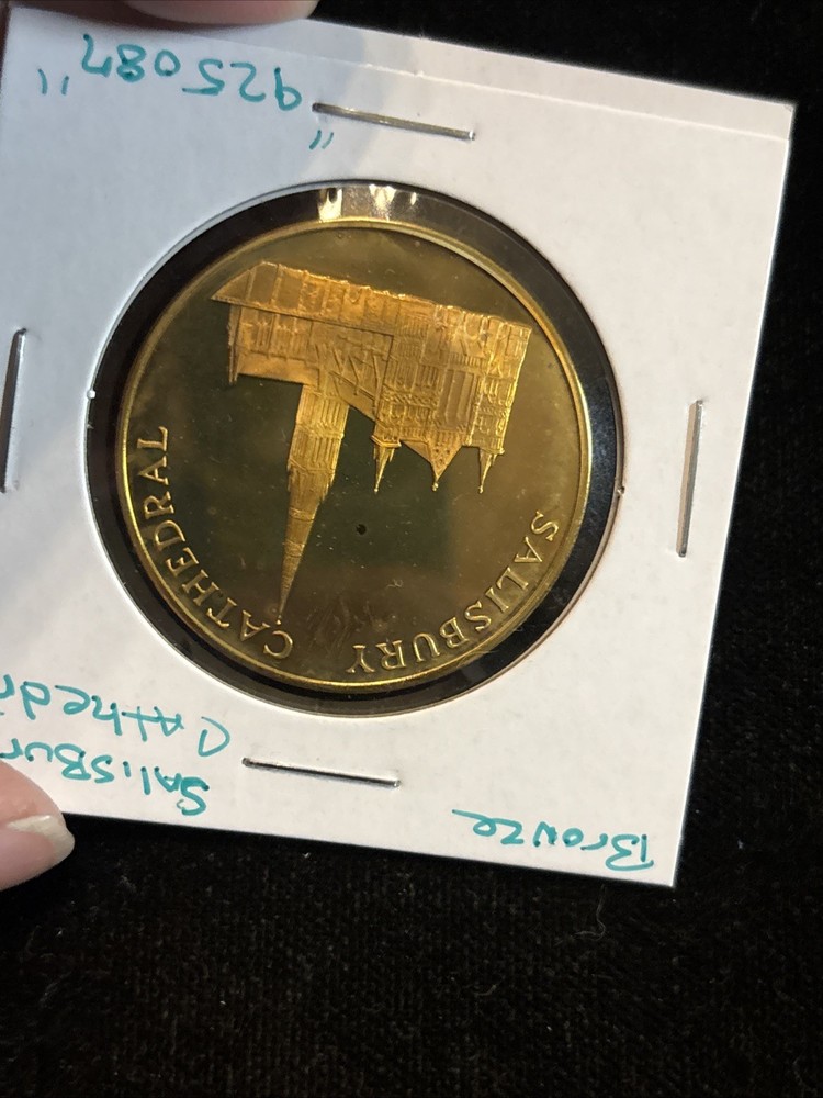 Salisbury Cathedral Bronze Token “925087”