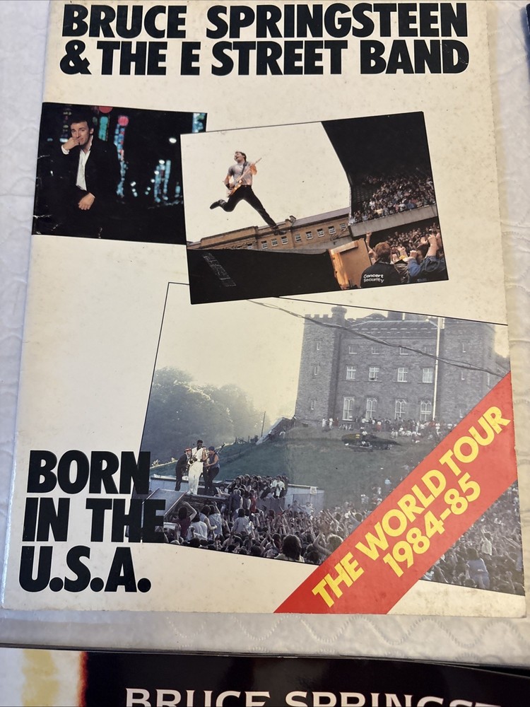 Bruce Springsteen Concert Tour Programs