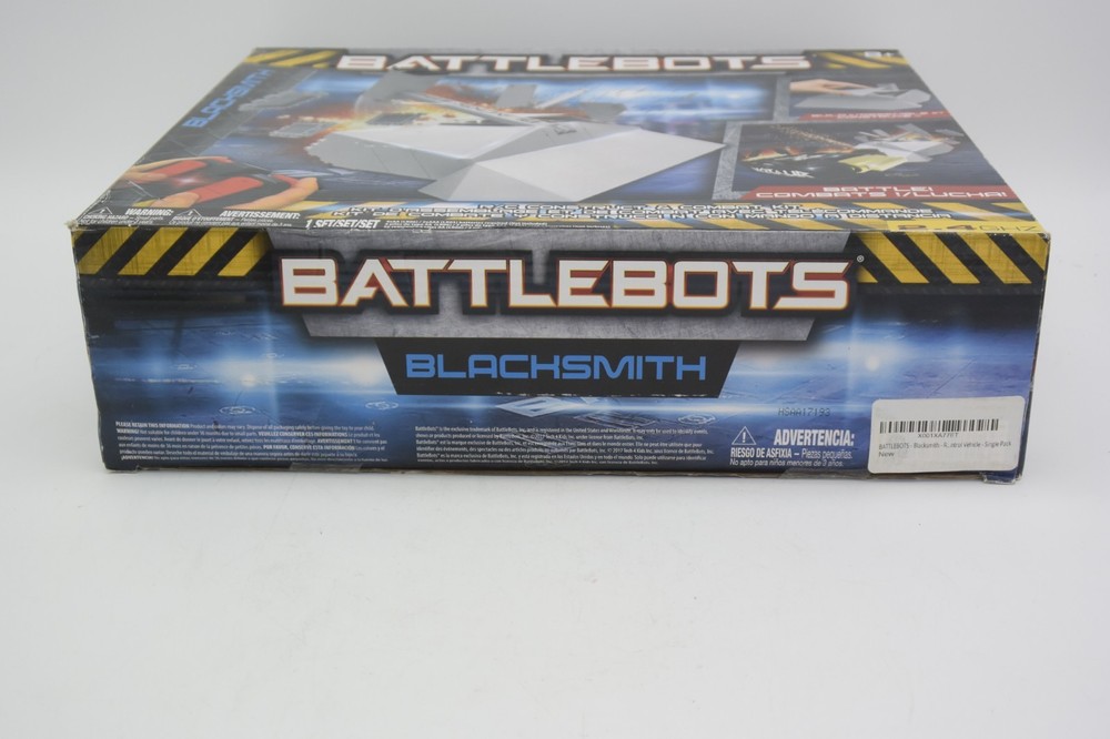 TECH 4 KIDS BATTLEBOTS R/C CONSTRUCT & COMBAT KIT Blacksmith REMOTE CONTROL NEW