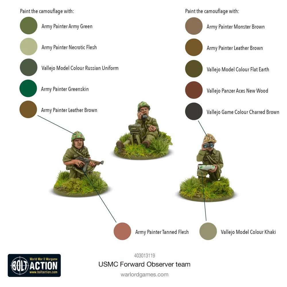 Bolt action: USMC Forward Observer team