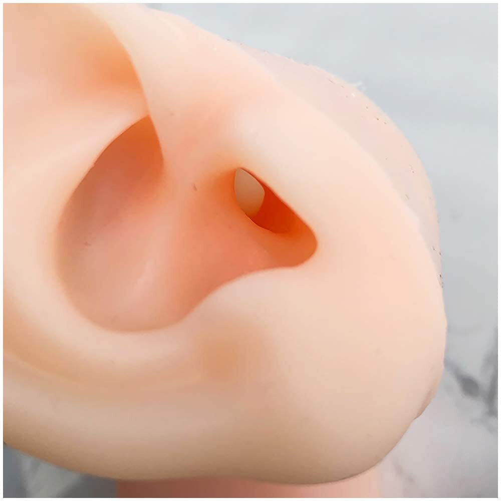 Simulation Silicone Ear Model - Soft Silicone Artificial Ear Model Ear Picking