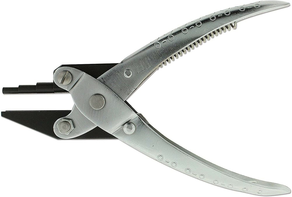 1 BeadSmith 3 Step Round 3-5mm & Concave Pliers with PARALLEL Jaws Even Pressure