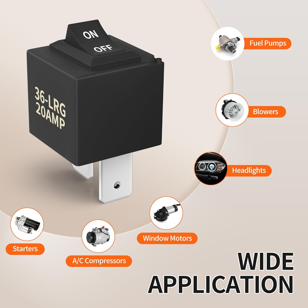 9038 Relay By-pass Switch, Relay By-pass Switch Kit, Replacement 9036 9037