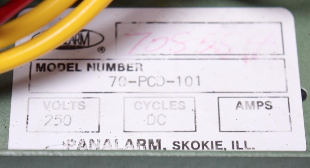 Panalarm Power Supply 70-PCD-101