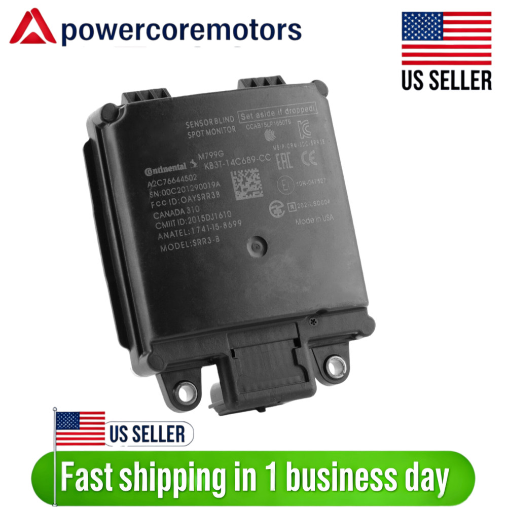 REAR BLIND SPOT RADAR MODULE SENSOR KB3Z14C689B FOR FORD TRANSIT 3.5L 2019-2021