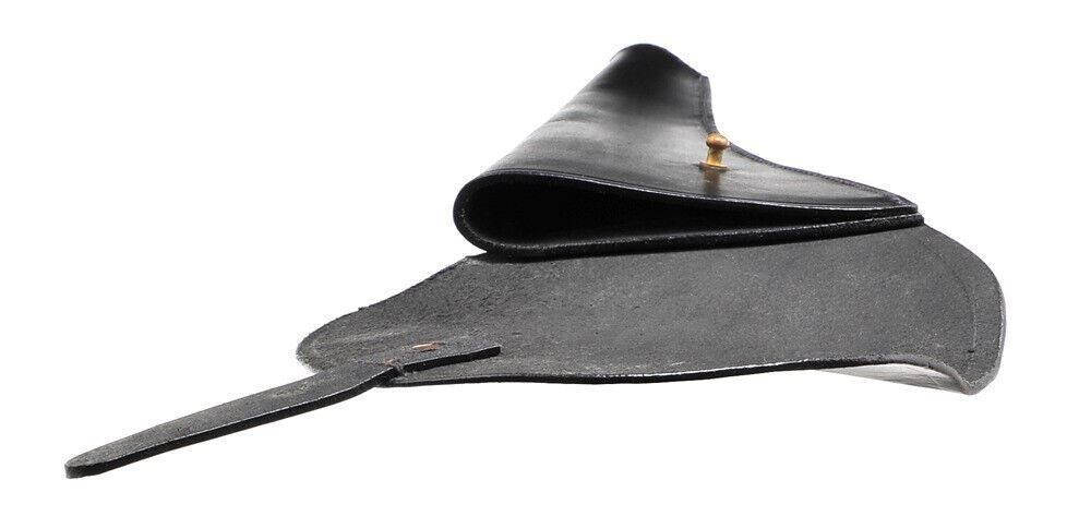 US Civil War Revolver Holster Black Leather
