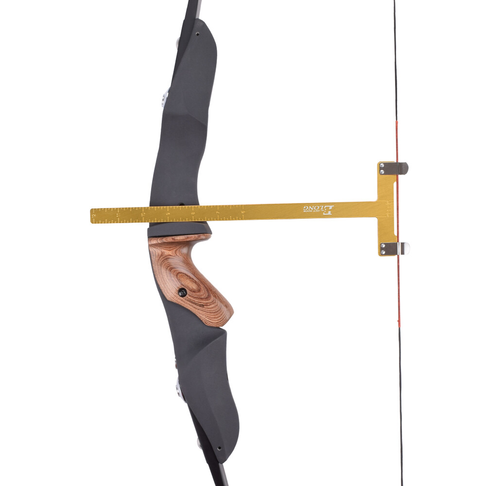 Archery Bow T Shape Square Ruler+ String Nocking Points String Nock Plier Set 1X