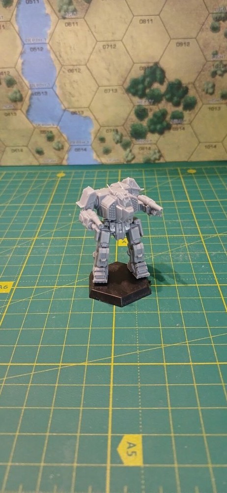 Woodsman, battletech game miniature