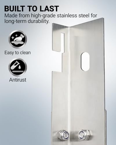 Heavy Duty Wheel Alignment Tool Kit - Stainless Steel Toe Alignment Tools, Hub S