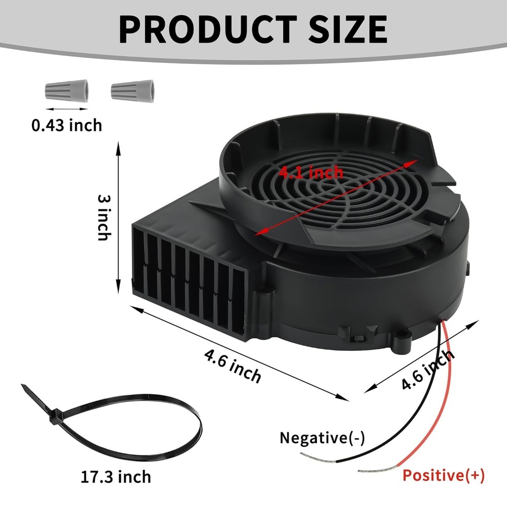 Replacement Inflatable Blower 1.2A for Inflatable Yard Decorations, Outdoor P...