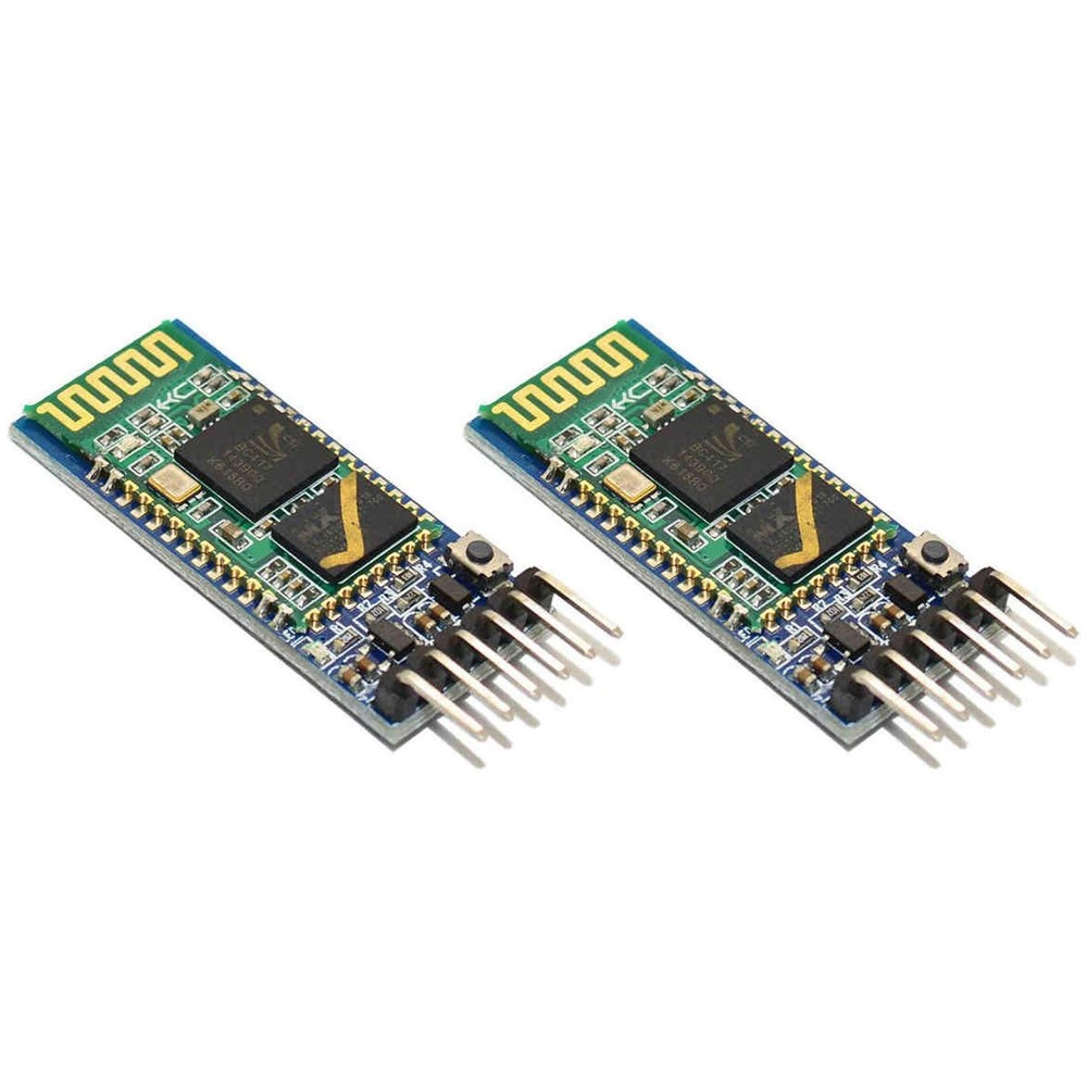 2 Pack HC-05 Bluetooth 2.0 Dual-Mode Module - Compatible with ARDUINO