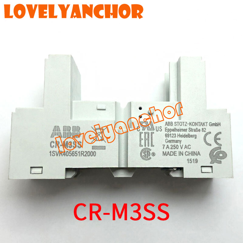 1PC ABB CR-M3SS 1SVR405651R2000 Standard Socket