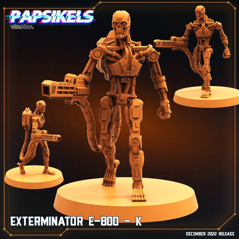 Exterminator E-800 - K | DnD Miniatures | Tabletop Gaming | Tabletop Miniature