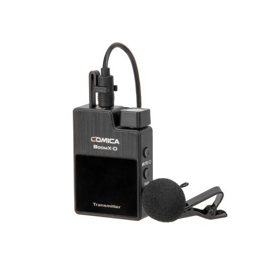 Comica - Compact 2.4 GHz Digital Wireless Microphone System - BoomX-UC2