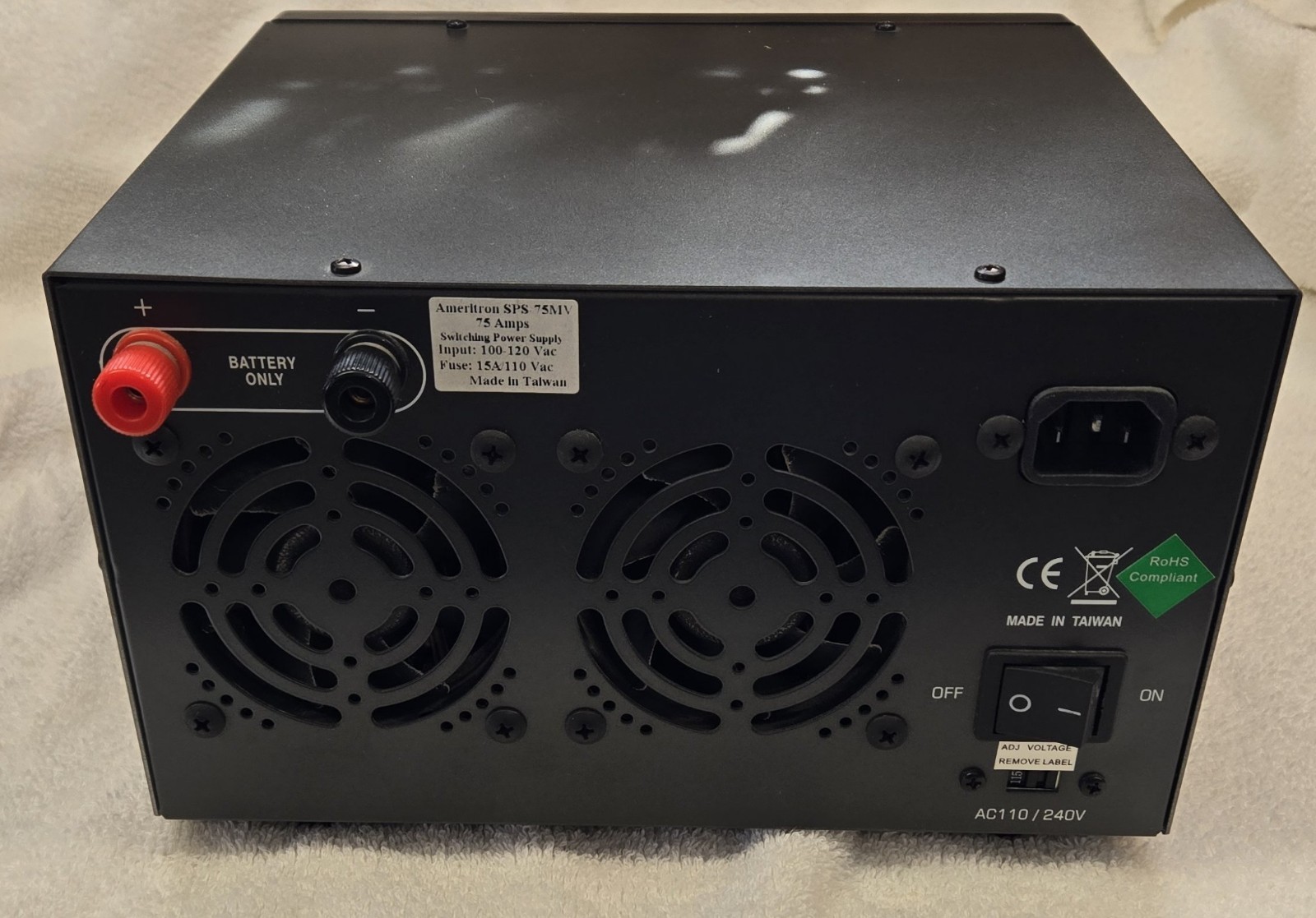 Ameritron SPS-75MV 75 Amp Switching Power Supply