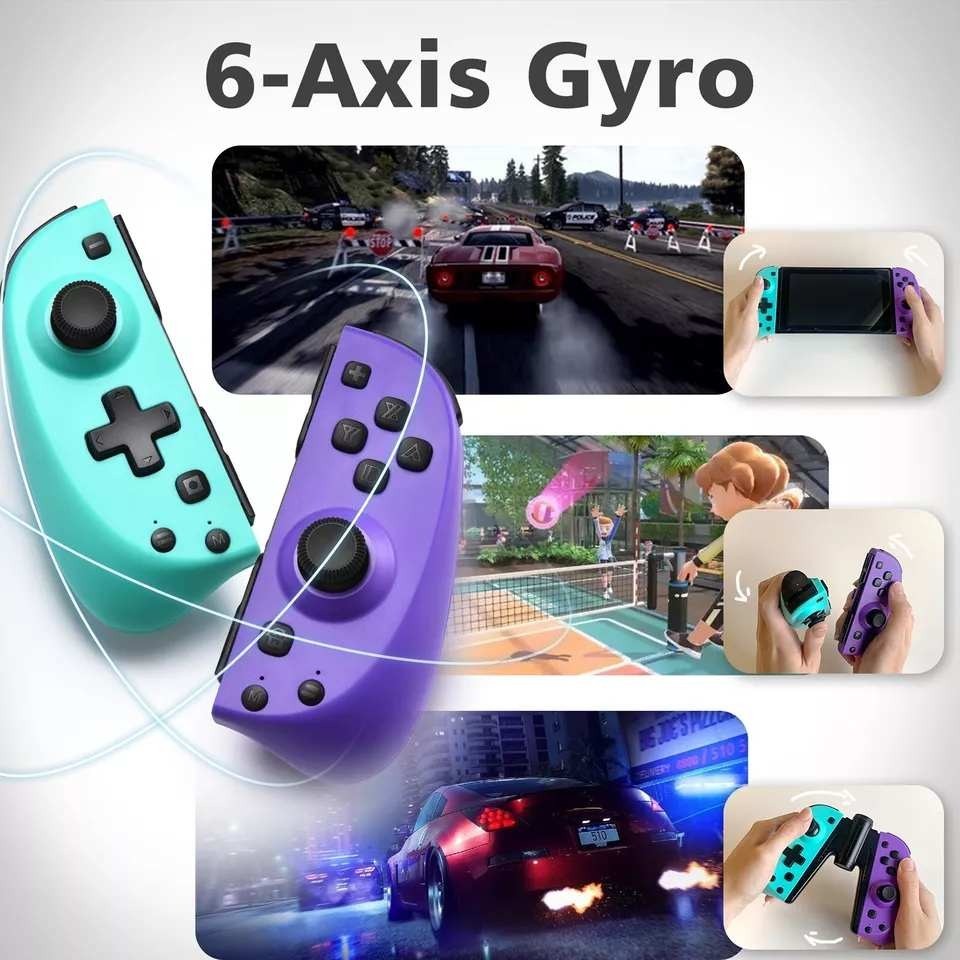 FUNLAB Switch Joycon Controller Compatible w/ Nintendo Switch/Switch Lite/OLED