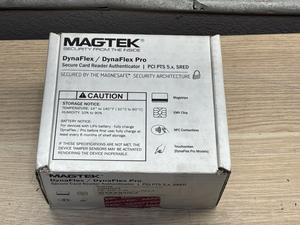 MagTek DynaFlex Pro SECURE CARD READER AUTHENTICATOR /NEW/ JUA3277