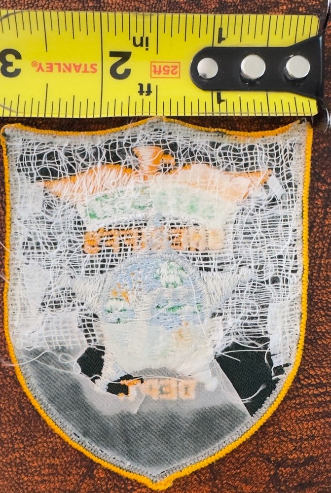 Sarasota County Florida FL Sheriff's Dept. Patch Uniform Removed