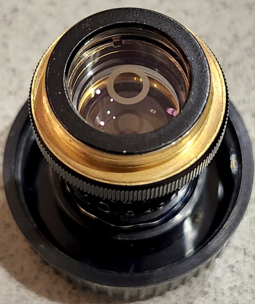 WILD FLUOTAR 10/0.40 MICROSCOPE OBJECTIVE, NIKON