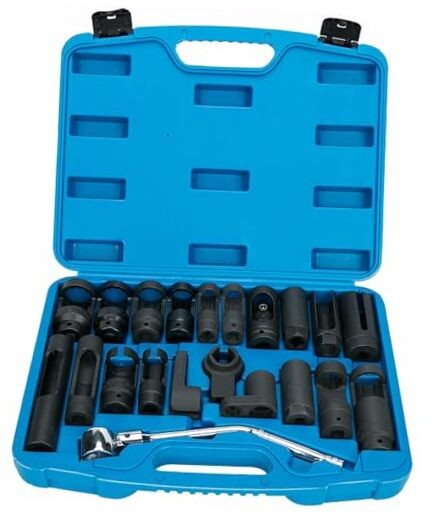 21pcs Oxygen Sensor Socket Set Sensor, Oil Pressure Sending Unit Socket Set