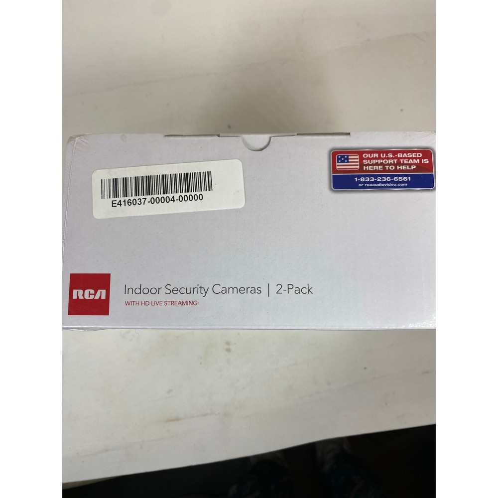 RCA Indoor Security Camera 2 Pack Model HSWIFIX1A2PK