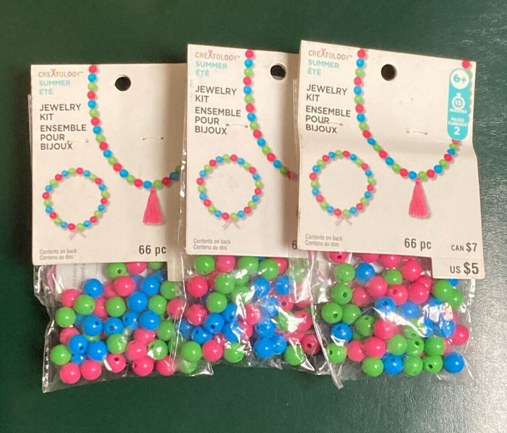 3 Creatology Jewelry Kits Great Stocking Stuffer