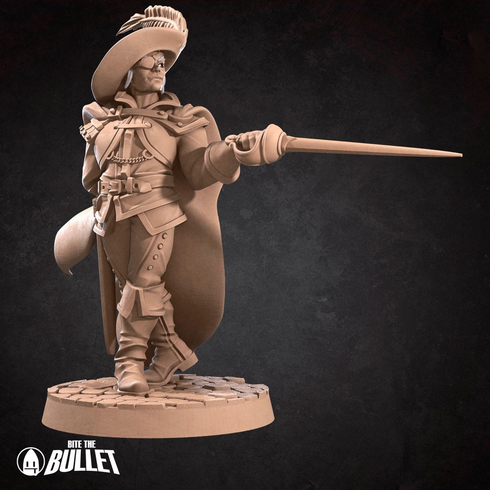 Drow Mercenary - Rogue / Fighter - Bite the Bullet - Dungeons and Dragons