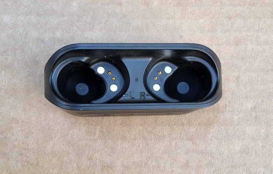JLab JBuds GO Air True Wireless  Charging Case Only - BLACK case.