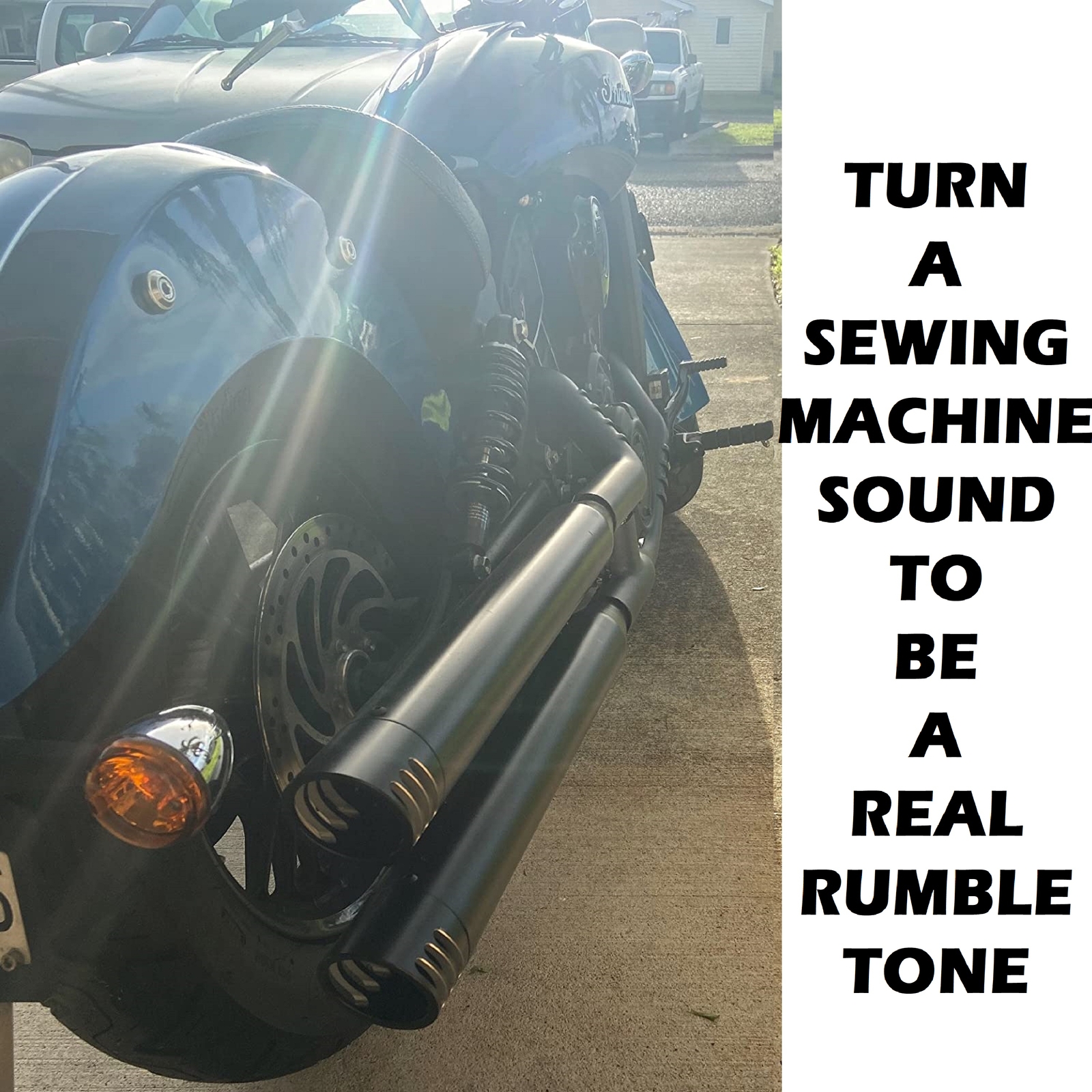 3.0'' Slip Ons for Indian Scout Exhaust, Amazing Sound for Indian Scout Muffler