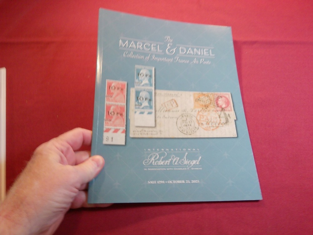2023 Siegel Catalog for reference - French Airmail Stamps & Covers Par Ballon