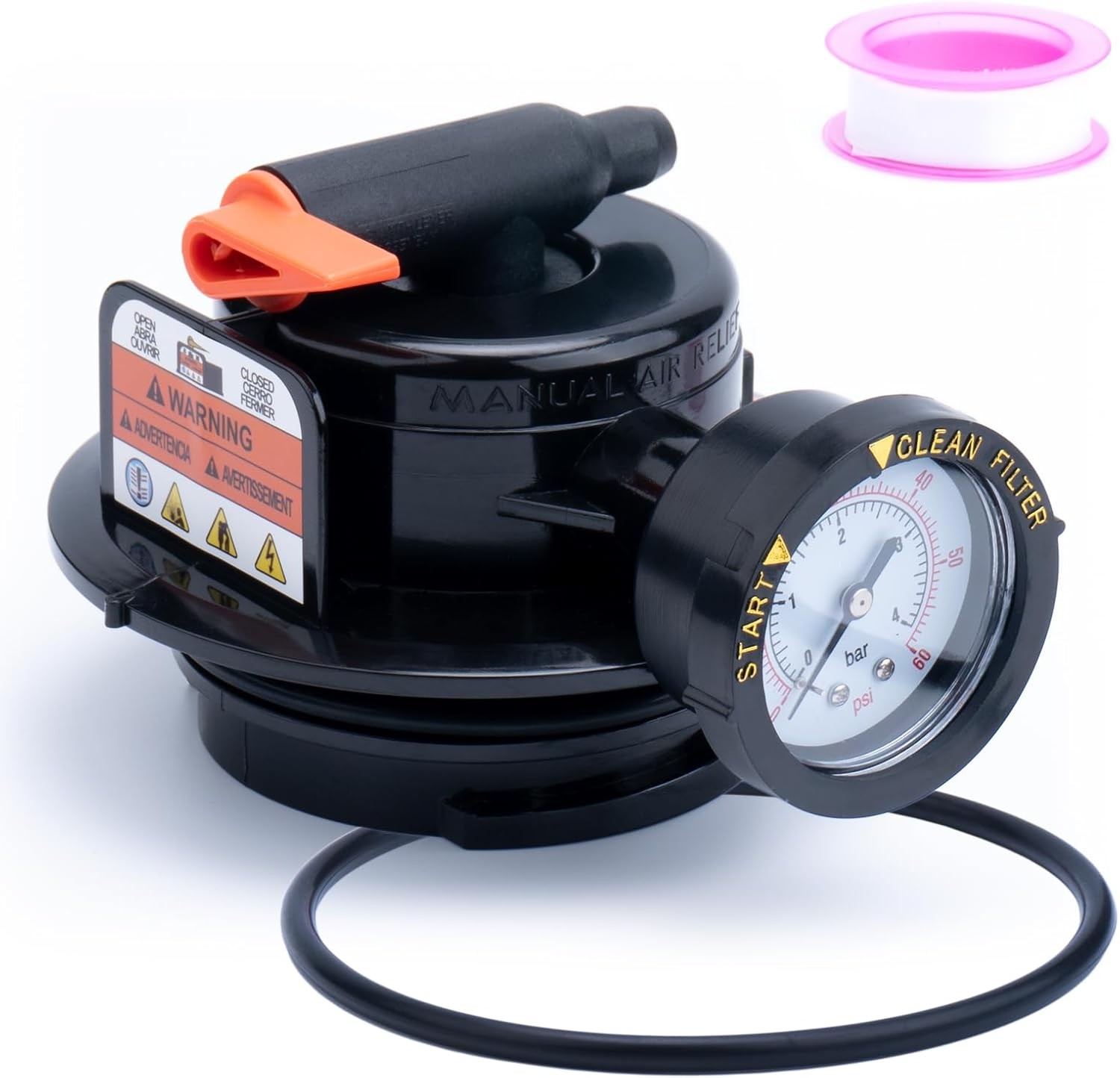 Pressure Relief Valve Replacement for Hayward Pro-Grid DE, Swimclear, Swim...