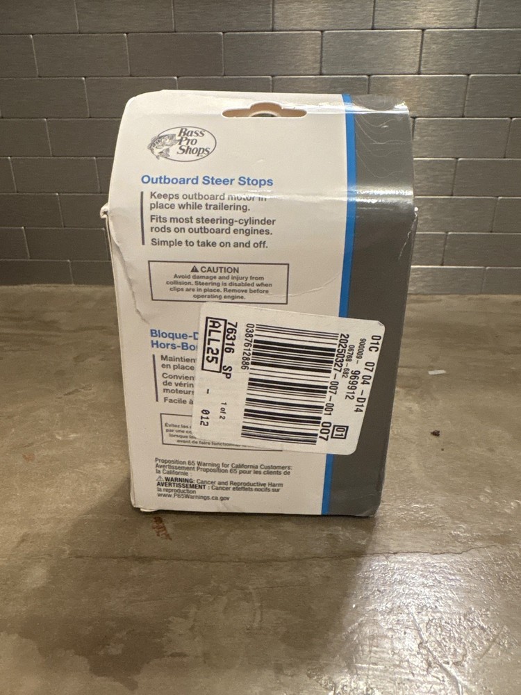 Bass Pro Shops Steer Stops