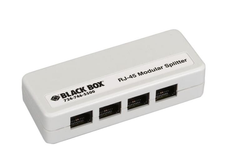 Black Box Network - FM800-R2 - Black Box RJ-45 Modular Splitter, 5-Position,