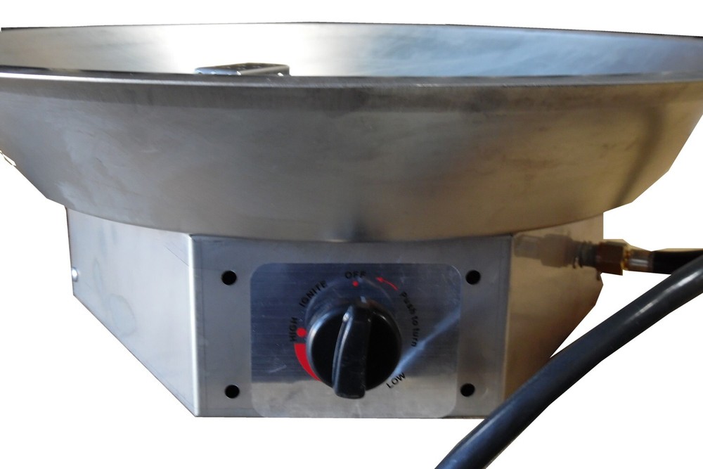 20" Round Propane Fire Pit Burner - Plug And Play