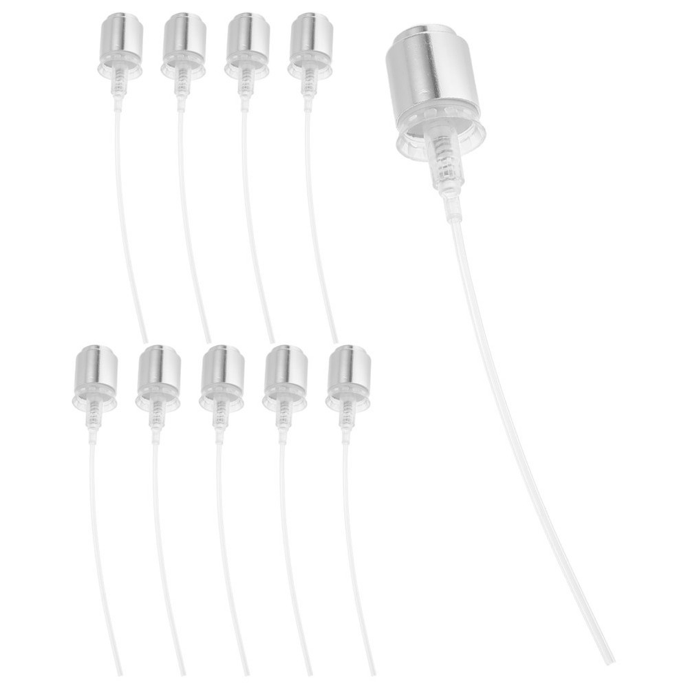 10 Pcs Perfume Atomizer Spray Nozzle Bottle Tops Sprayer Cap Replacements
